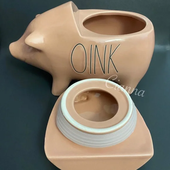 Rae Dunn Oink Pig Canister
